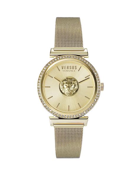 versace brick lane watch|VERSUS Versace Brick Lane Mesh Strap Watch, 34mm.